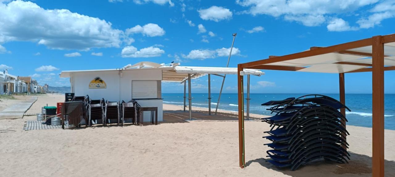 Sunset Room At Front Beach - Habitacion En La Playa Piso Privado Tavernes de la Valldigna Exterior foto